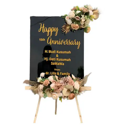 Papan Bunga Akrilik Gistang